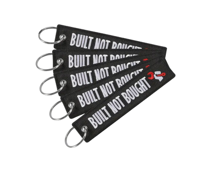 Built Not Bought Jet Tag