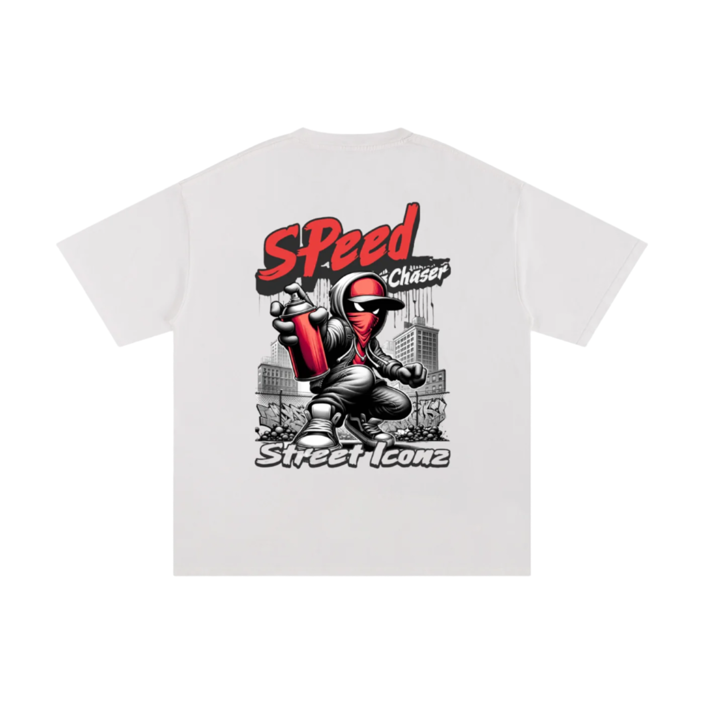 Street Iconz Bike Club x SpeedChaser "Graffiti" Graphic Tee
