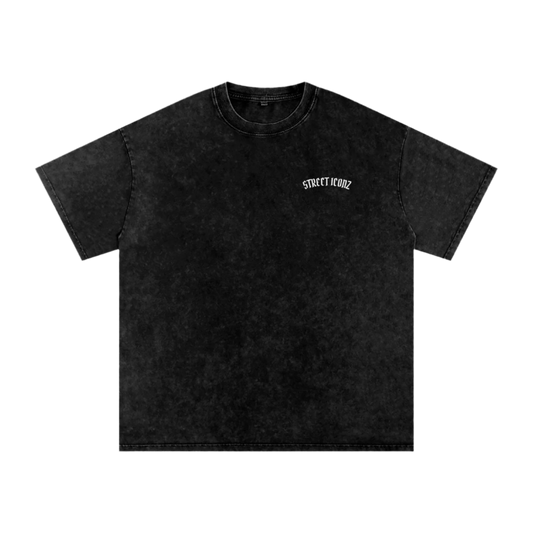 SI Corner Acid Wash Oversized T-Shirt