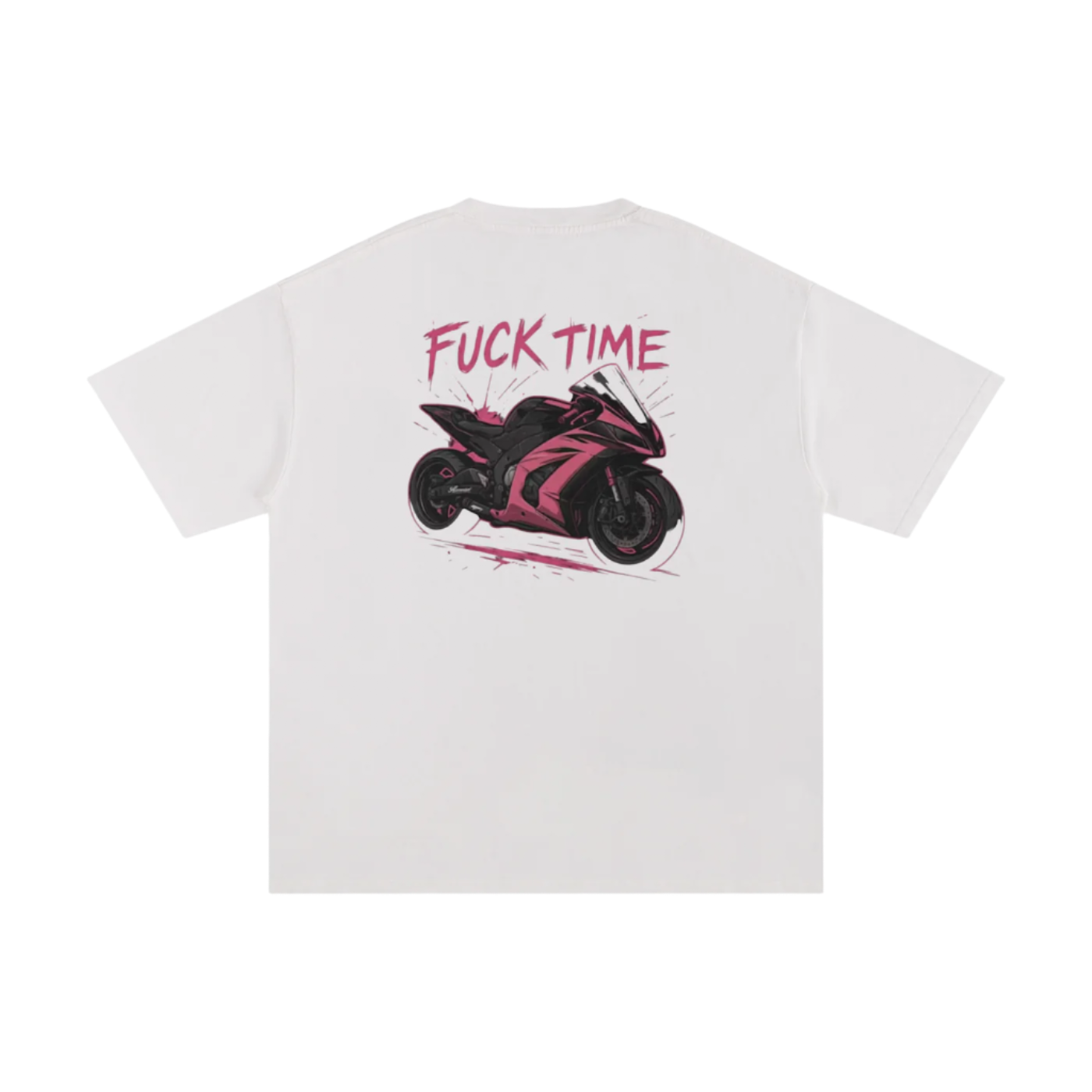 Street Iconz Bike Club x Mori "Fck Time" Graphic Tee