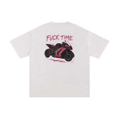Street Iconz Bike Club x Mori "Fck Time" Graphic Tee