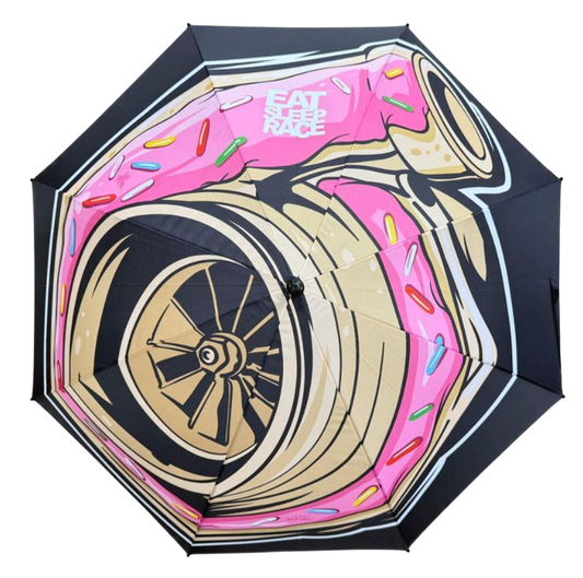 Eat Sleep Race Turbo Donut Umbrella