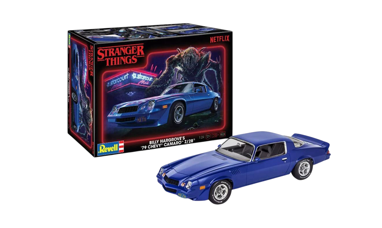 1:24 Scale 1979 Stranger Things Chevrolet Camaro Z28 Model Kit