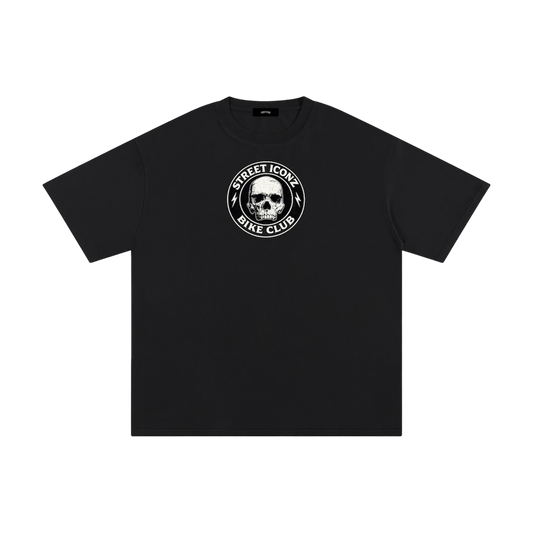 Street Iconz Bike Club “Staring Skull” Graphic Tee