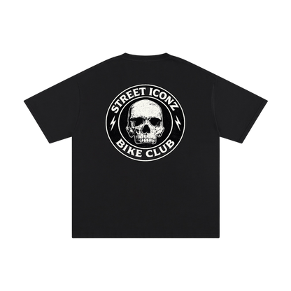 Street Iconz Bike Club “Staring Skull” Graphic Tee