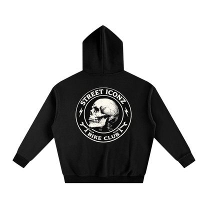 Street Iconz Bike Club “Side Skull” Graphic Hoodie