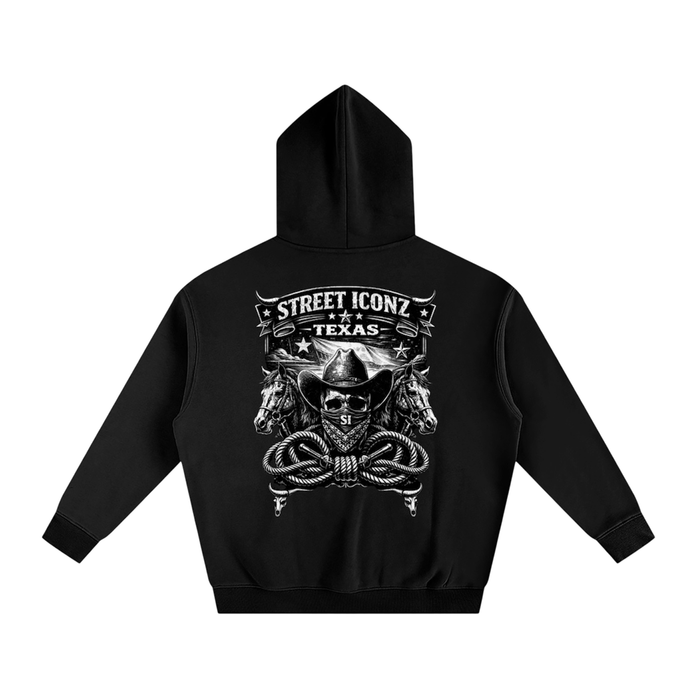 Street Iconz Texas “Outlaw” Graphic  Hoodie
