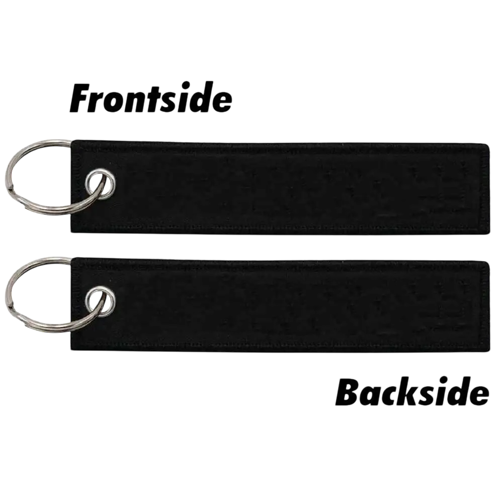 100ct Embroidered Jet Tags