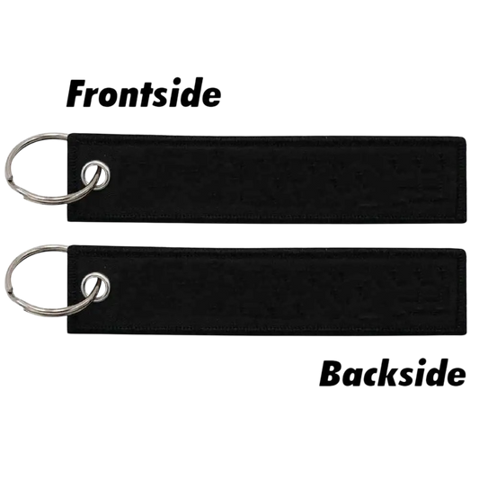 100ct Embroidered Jet Tags