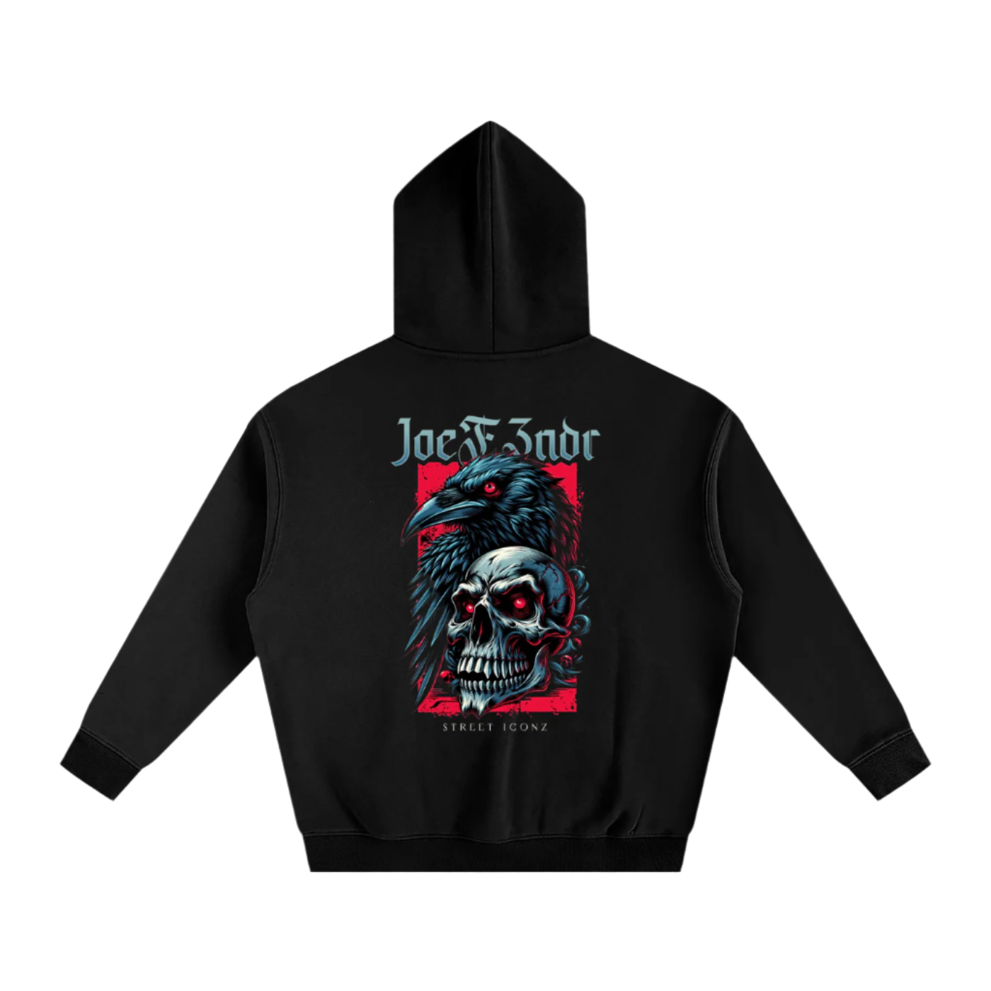 Street iconz x JoeF3ndr "Night" Graphic Hoodie